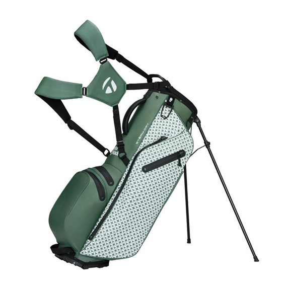 TaylorMade Storm-Dry Waterproof stand bag, heritage icon dark sage