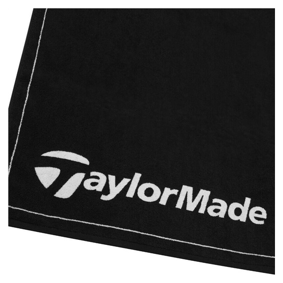 TaylorMade Tour Towel golfový ručník, černý