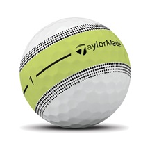 TaylorMade Tour Response Stripe golfové míčky, neon multi