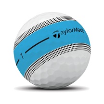 TaylorMade Tour Response Stripe golfové míčky, neon multi