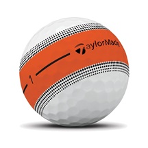 TaylorMade Tour Response Stripe golfové míčky, neon multi