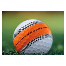 TaylorMade Tour Response Stripe golfové míčky, neon multi