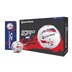 TaylorMade SpeedSoft Ink Blue/Red golfové míčky