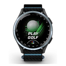 Garmin Approach J1 dětské golfové hodinky, černé/azure aluminium