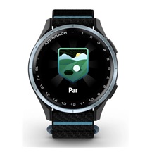 Garmin Approach J1 dětské golfové hodinky, černé/azure aluminium