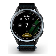 Garmin Approach J1 dětské golfové hodinky, černé/azure aluminium