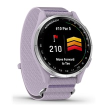 Garmin Approach J1 dětské golfové hodinky, lilac/silver aluminium