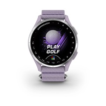 Garmin Approach J1 dětské golfové hodinky, lilac/silver aluminium