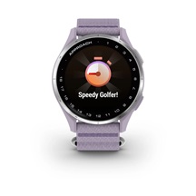 Garmin Approach J1 dětské golfové hodinky, lilac/silver aluminium