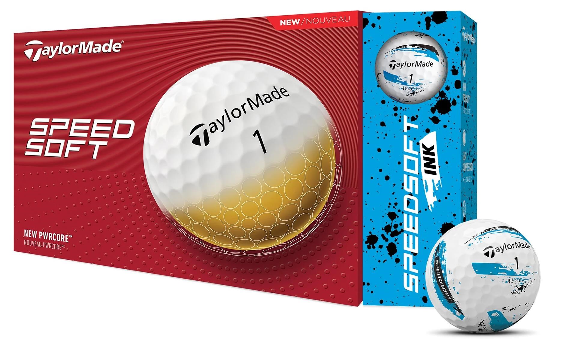 TaylorMade SpeedSoft golfové míčky + Bonus Sleeve Pack