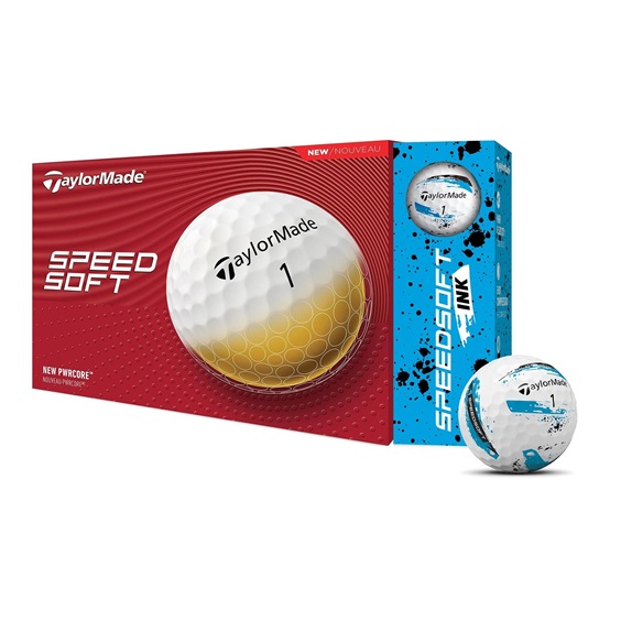TaylorMade SpeedSoft golfové míčky + Bonus Sleeve Pack
