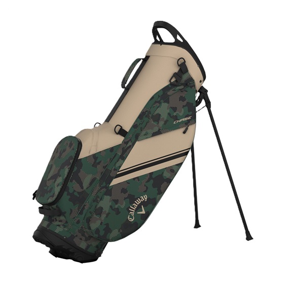 Callaway Chase stand bag, tan/green/field camo