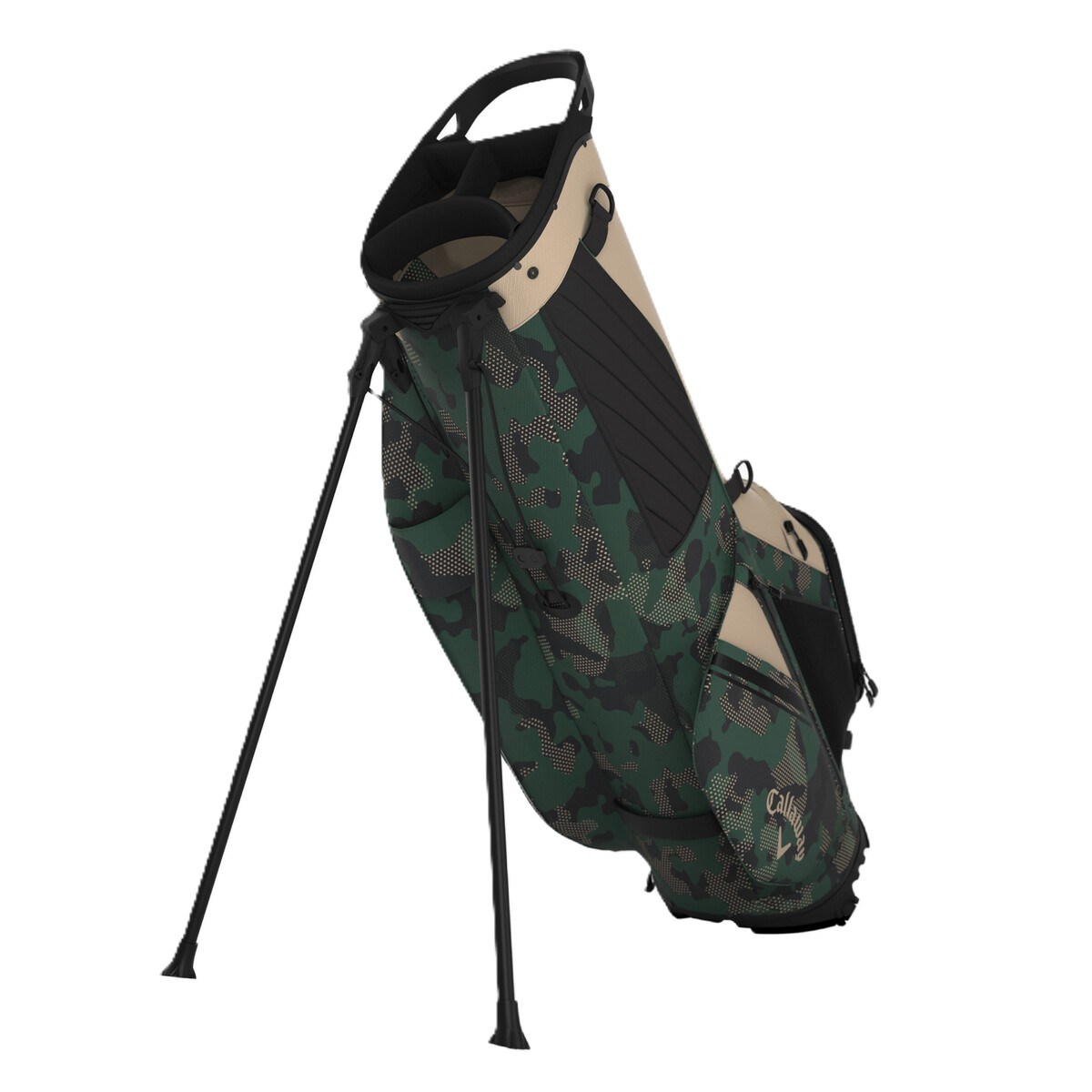 Callaway Chase stand bag, tan/green/field camo