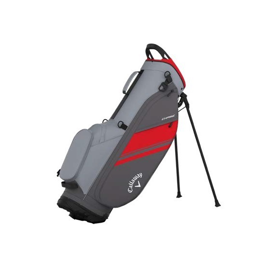 Callaway Chase stand bag, šedo/červený