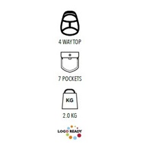 Callaway Chase Dry stand bag, stříbrno/fialový
