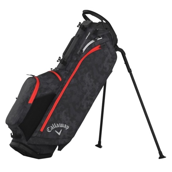 Callaway Fairway C HD stand bag, graphite/desert camo/red