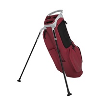 Callaway Fairway C stand bag, silver/cardinal
