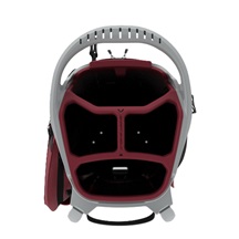Callaway Fairway C stand bag, silver/cardinal