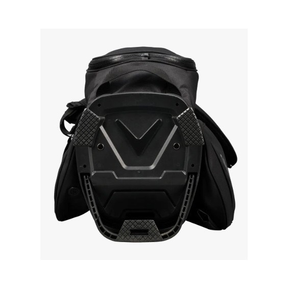 Callaway Fairway C stand bag, silver/cardinal