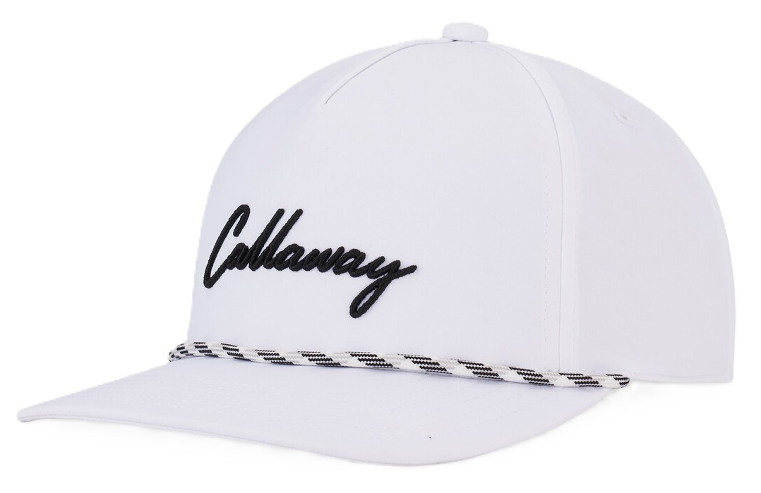 Callaway Birdie Putt Rope mens cap, white