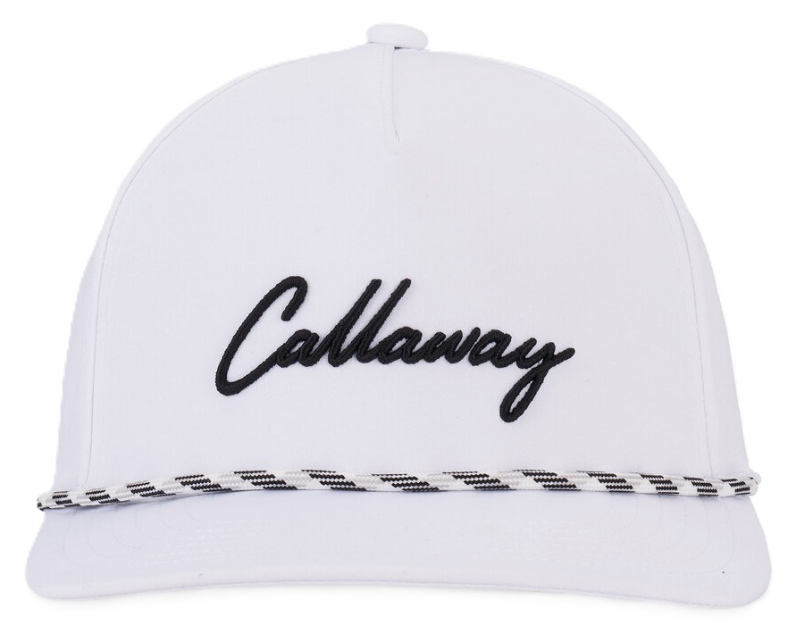 Callaway Birdie Putt Rope mens cap, white