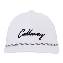 Callaway Birdie Putt Rope mens cap, white