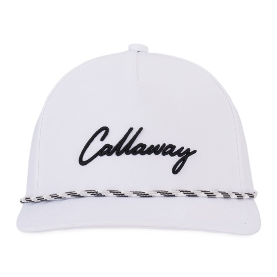 Callaway Birdie Putt Rope mens cap, white
