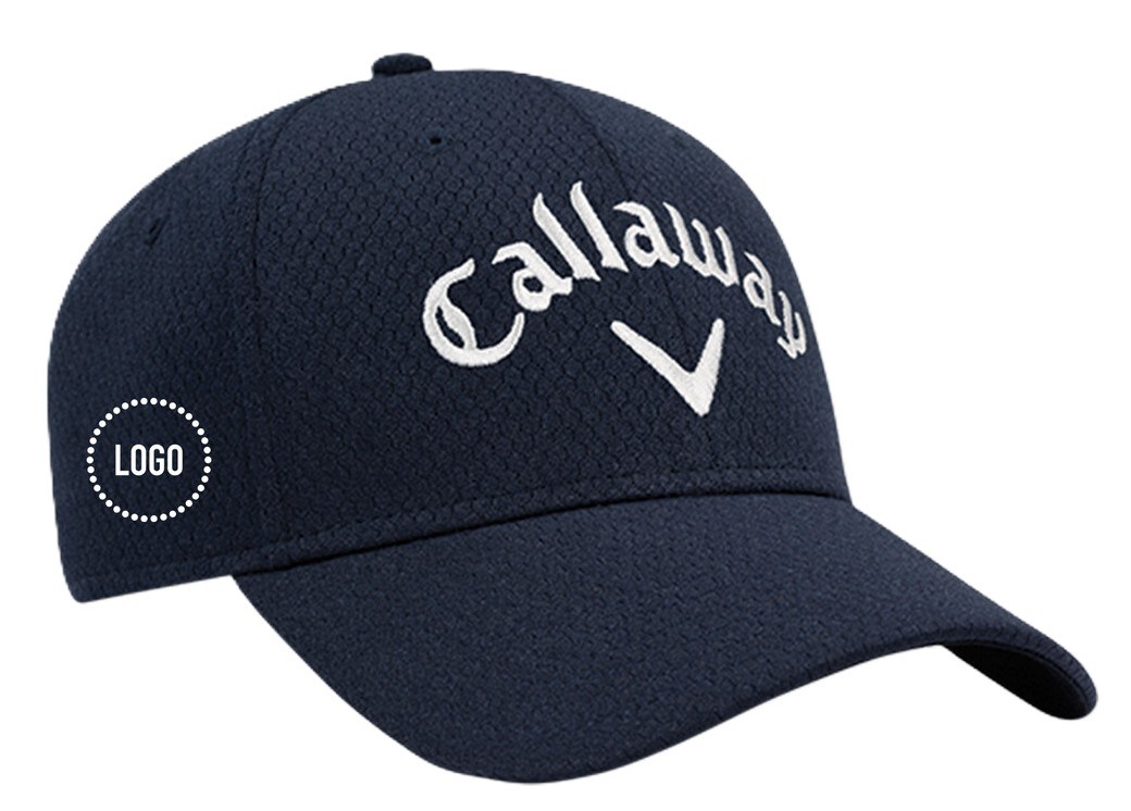 Callaway Performance Side Crest Structured logo kšiltovka, tmavě modrý