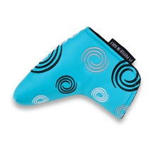 Odyssey Tour Swirl Blade putter kryt hlavy, modrý