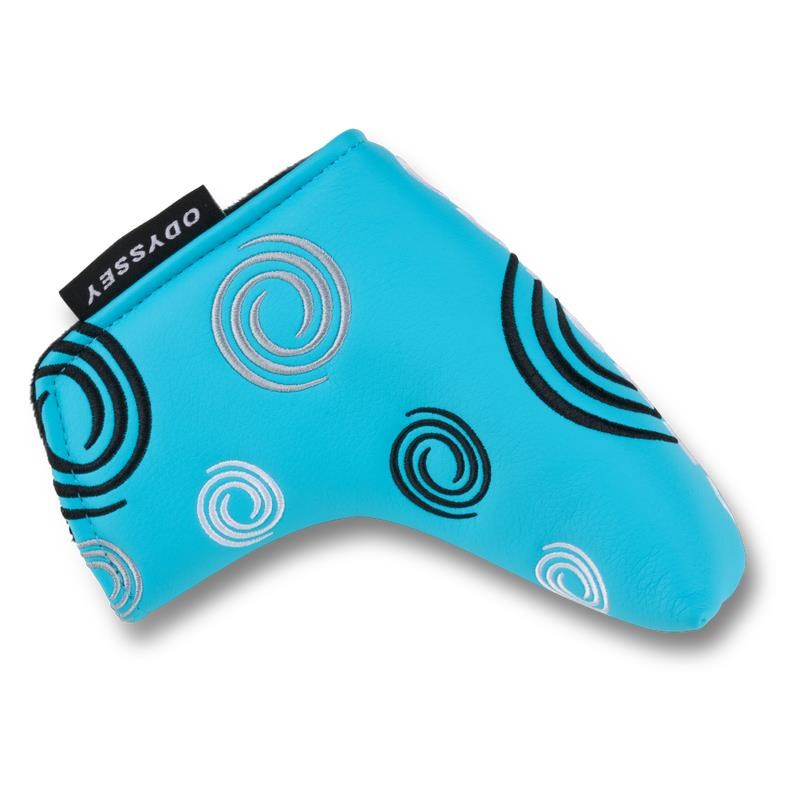 Odyssey Tour Swirl Blade putter kryt hlavy, modrý