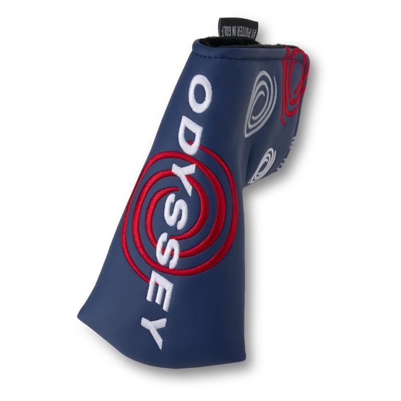 Odyssey Tour Swirl Blade putter kryt hlavy, modrý