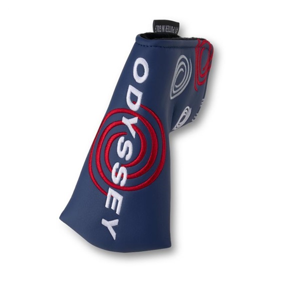 Odyssey Tour Swirl Blade putter kryt hlavy, modrý