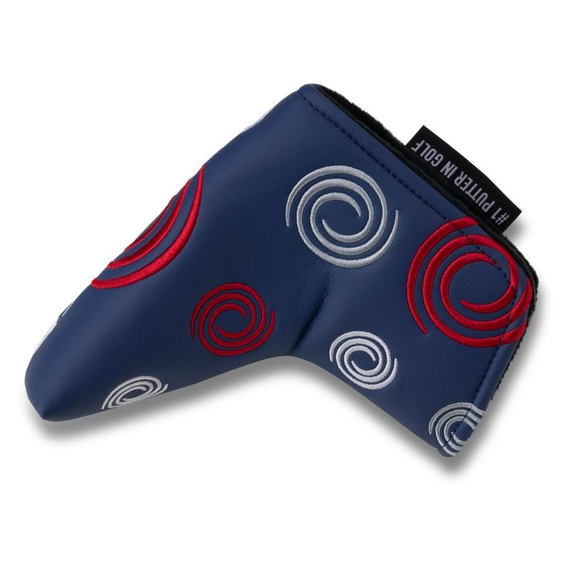 Odyssey Tour Swirl Blade putter kryt hlavy, modrý