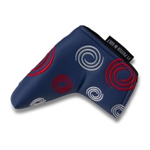 Odyssey Tour Swirl Blade putter kryt hlavy, modrý