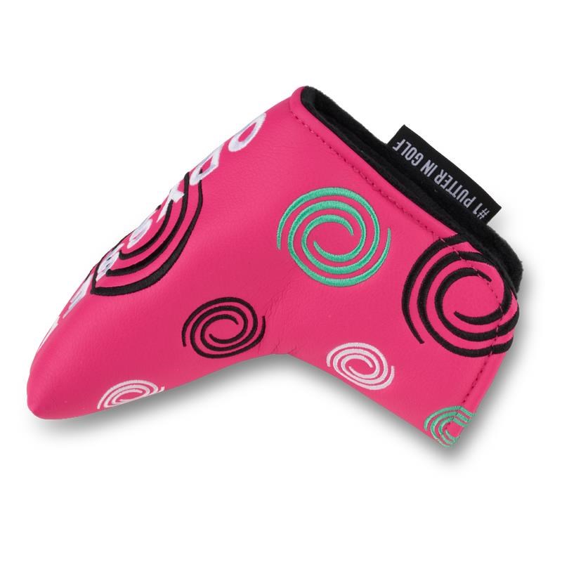 Odyssey Tour Swirl Blade putter kryt hlavy, růžový