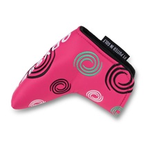 Odyssey Tour Swirl Blade putter kryt hlavy, růžový