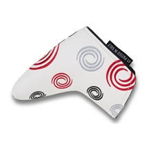 Odyssey Tour Swirl Blade putter kryt hlavy, bílý