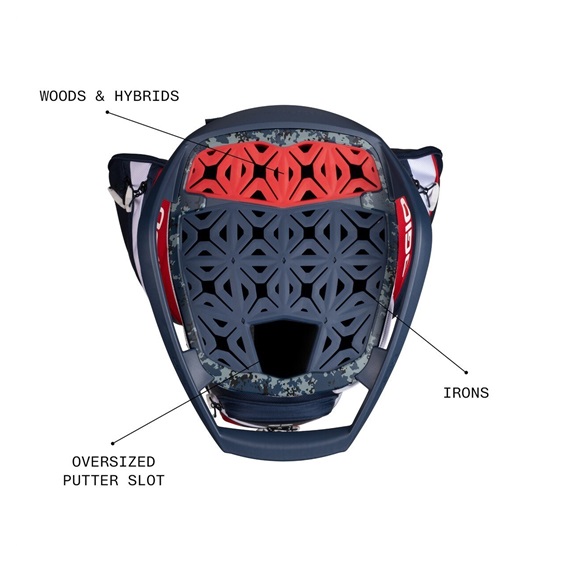 Ogio All Elements Silencer cart bag, volcanic