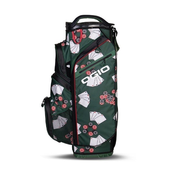 Ogio All Elements Silencer cart bag, poker