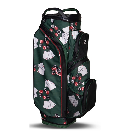Ogio All Elements Silencer cart bag, poker