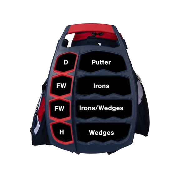 Ogio All Elements Hybrid stand bag, poker