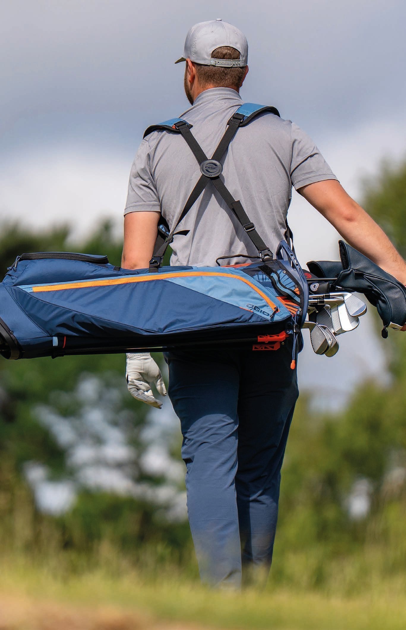 Ogio Featherlite stand bag, poker