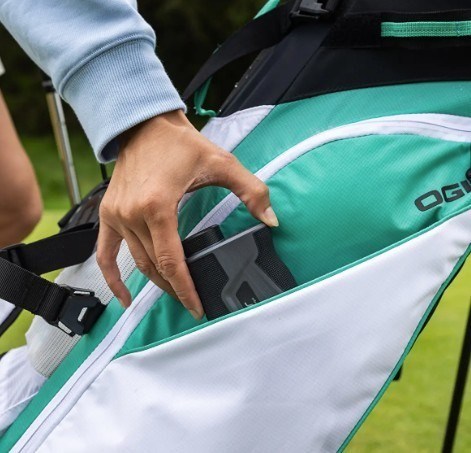 Ogio Featherlite stand bag, poker