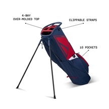 Ogio Featherlite stand bag, poker