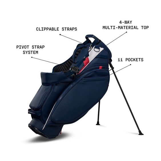 Ogio Shadow stand bag, bílý