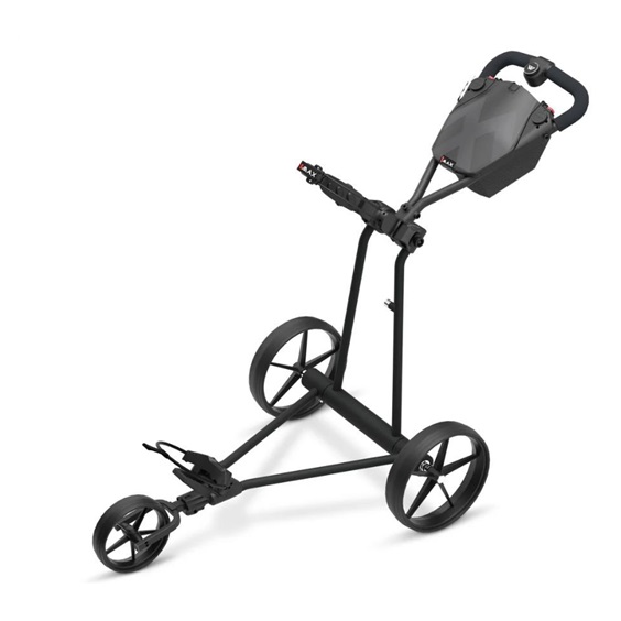 Big Max e-TI elektrický golfový vozík, černý + baterie, nabíječka, 27+ baterie