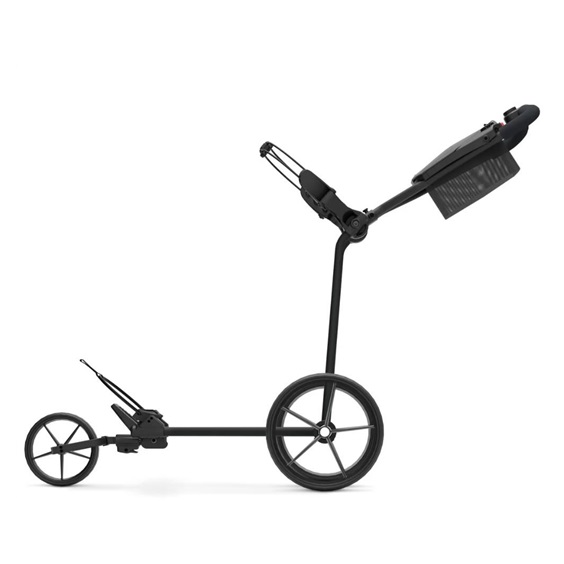 Big Max e-TI elektrický golfový vozík, černý + baterie, nabíječka, 27+ baterie