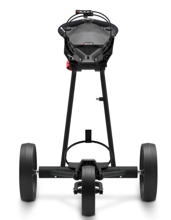 Big Max e-TI elektrický golfový vozík, černý + baterie, nabíječka, 27+ baterie