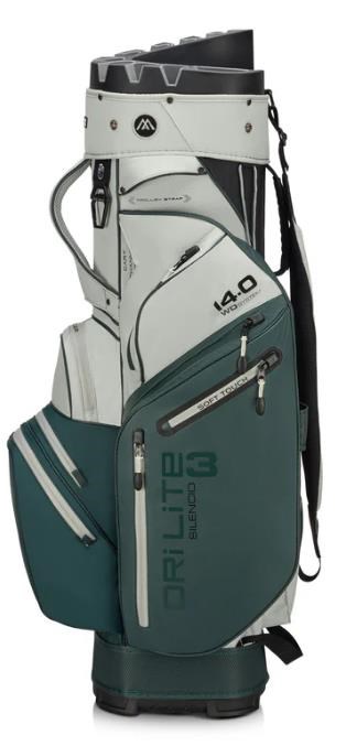 Big Max Dri Lite Silencio 3 cart bag, forest green/off white