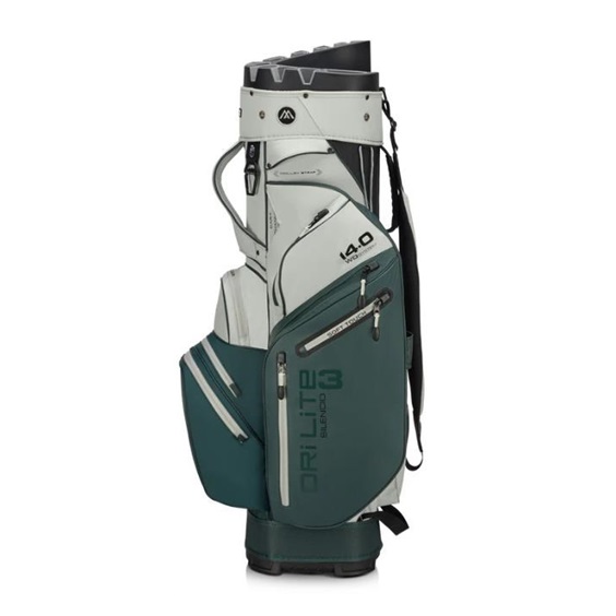 Big Max Dri Lite Silencio 3 cart bag, forest green/off white